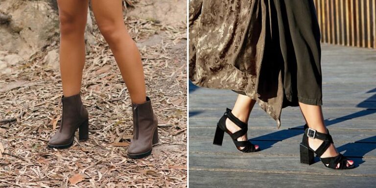 Modelos de sapatos e sandálias para outono/inverno.